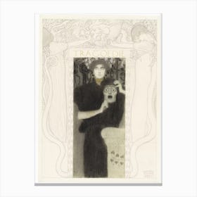 Tragedy, Gustav Klimt Canvas Print