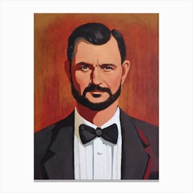 Robert Shaw Illustration Movies Canvas Print