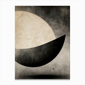 Interstellar Crescent Canvas Print