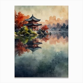 Asian Painting 10 Canvas Print