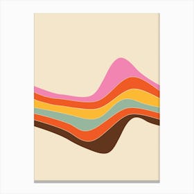 Wave Pattern Canvas Print