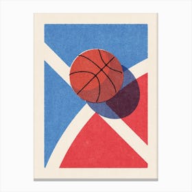 BALLS Basketball - outdoor III Canvas Print