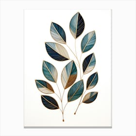 Leaf Wall Art Canvas Print