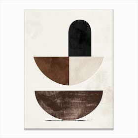 Amman Stone Park Bauhaus Minimalist Canvas Print