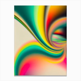 Chromatic Flow 04 Canvas Print