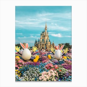 Easter At Disneyland Canvas Print