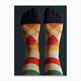 Colorful Socks 1 Canvas Print