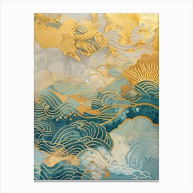 Azure Sky Canvas Print