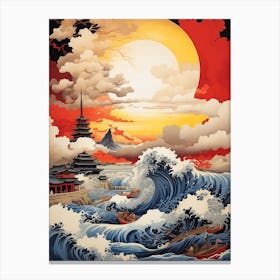 Great Wave Of Japan Canvas Print