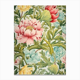 Floral Wallpaper 123 Canvas Print