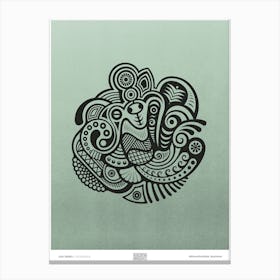 O Doodle Canvas Print