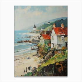 France By The Sea Canvas Print
