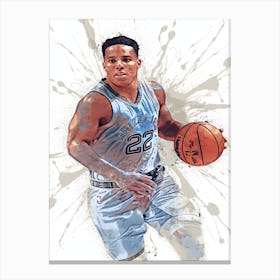 Desmond Bane Memphis Grizzlies 1 Canvas Print