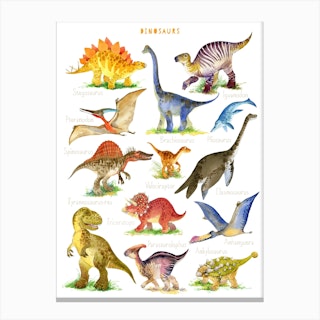 Dinosaur 2 Canvas Print