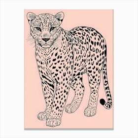 Leopard 3 Canvas Print