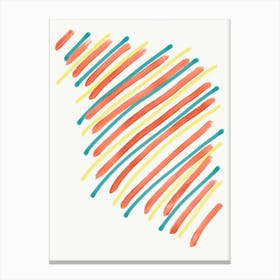 Lines Canvas Print