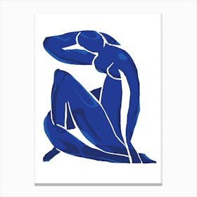 Blue Nudes Matisse Canvas Print