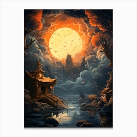 Chinese Painting Canvas Print