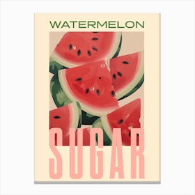Harry Styles Watermelon Sugar Fruit Poster Canvas Print