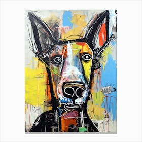 Doberman 32 Canvas Print