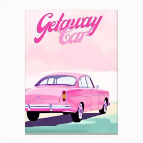 Getaway Car Canvas Print