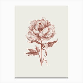 Flower No76b Aga Szafranska Canvas Print