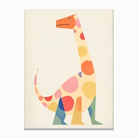 Nursery Dinosaur Art Ouranosaurus 2 Canvas Print