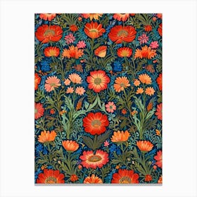 William Morris Flora And Fauna 5 Canvas Print