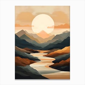 Landscape Painting 30 Canvas Print