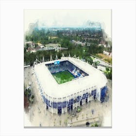 Leicester City King Power Stadium Canvas Print