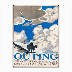 Outing (1902), Edward Penfield Canvas Print