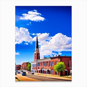 Tuscaloosa  1 Photography Canvas Print