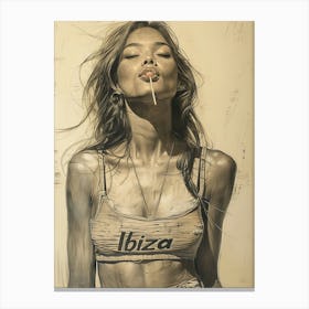 Ibiza Canvas Print