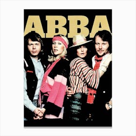 Abba band music 1 Canvas Print