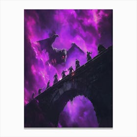 Lord Of The Rings 5 Canvas Print