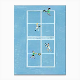 Tennismars Stor Canvas Print
