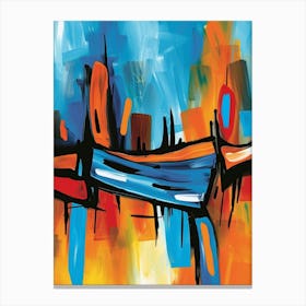 Abstract Cityscape 26 Canvas Print