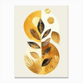 Gold Leaf 14 Canvas Print