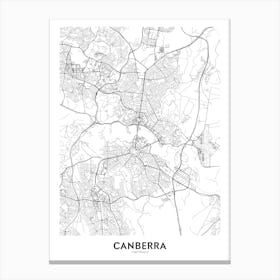 Canberra Canvas Print