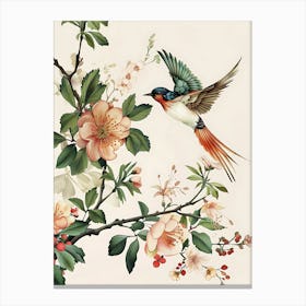 Chinese Bird 6 Canvas Print