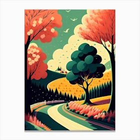 Autumn Landscape 7 Canvas Print