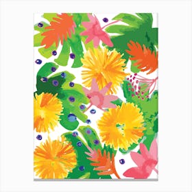 Havana Floral Canvas Print