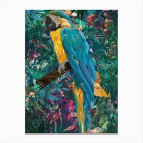 Tropical Parrot Canvas Print