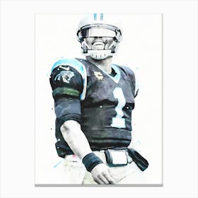 Cam Newton Panthers 2 Canvas Print