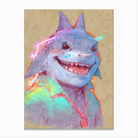 Sharky Canvas Print