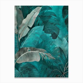 Tropical Leaves 27 Canvas Print