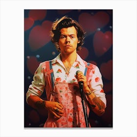 Harry Styles Love On Tour 17 Canvas Print