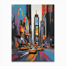 Times Square Canvas Print