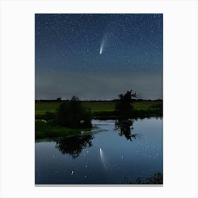 Comet C/2020 F3 Neowise Canvas Print