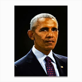 Barack Obama Canvas Print